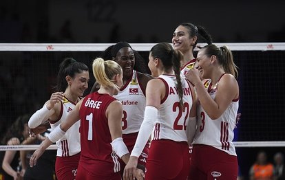 A Milli Kadın Voleybol Takımımız Belçika'yı mağlup etti!