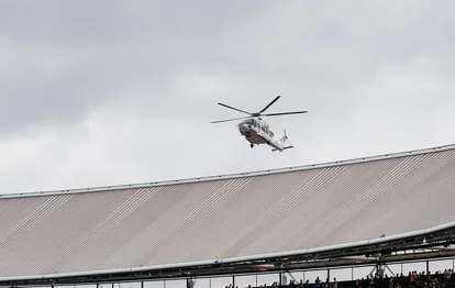Feyennoord yeni transferlerini De Kuip Stadı'na helikopterle indirdi!